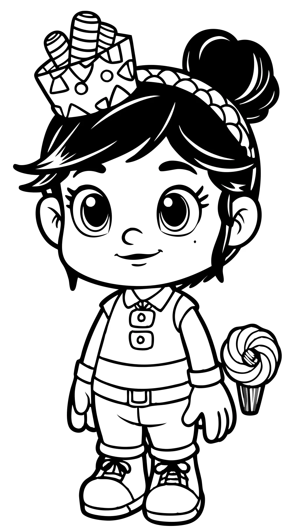 wreck it ralph coloring page